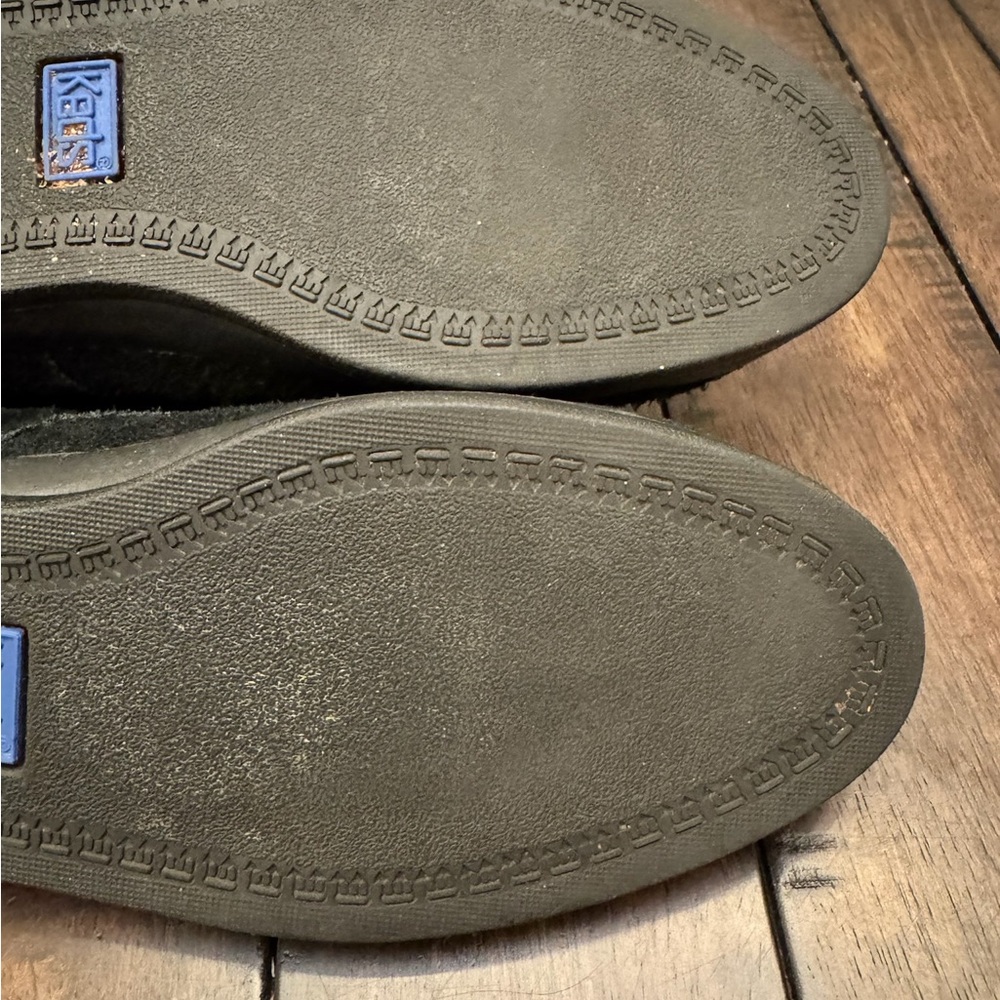 KEDS Vintage Black Chukka Boots Women’s Size 8 Boho Hippie Prairie Cottagecore - Picture 10 of 11
